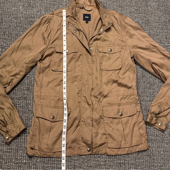 GAP Women's Utility Jacket in Tan - Picture 4 of 5